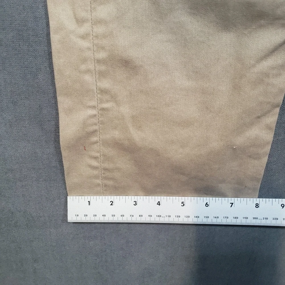 Levi's 508 Regular Taper Pants Mens 38x32 Tan Khaki Twill Chino Jeans‎
